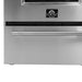 Forno 24″ Breno Gas Range with 4 Sealed Burners - FFSGS6272-24 FORNO