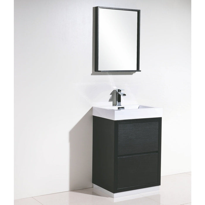 KubeBath Bliss Free Standing Modern Bathroom Vanity KubeBath
