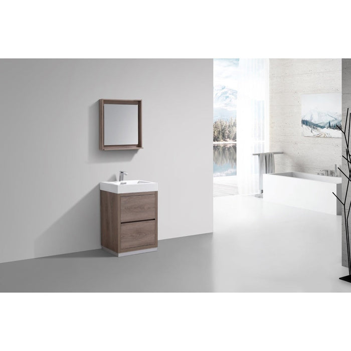KubeBath Bliss Free Standing Modern Bathroom Vanity KubeBath