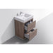 KubeBath Bliss Free Standing Modern Bathroom Vanity KubeBath