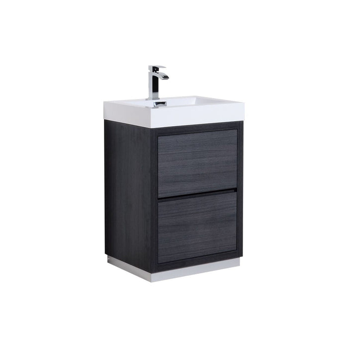 KubeBath Bliss Free Standing Modern Bathroom Vanity KubeBath
