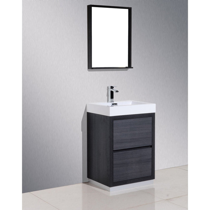 KubeBath Bliss Free Standing Modern Bathroom Vanity KubeBath