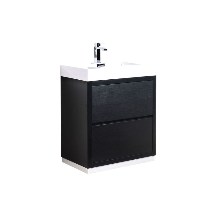 KubeBath Bliss Free Standing Modern Bathroom Vanity KubeBath
