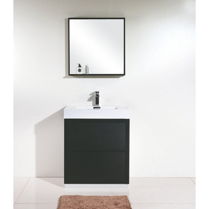 KubeBath Bliss Free Standing Modern Bathroom Vanity KubeBath