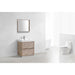 KubeBath Bliss Free Standing Modern Bathroom Vanity KubeBath