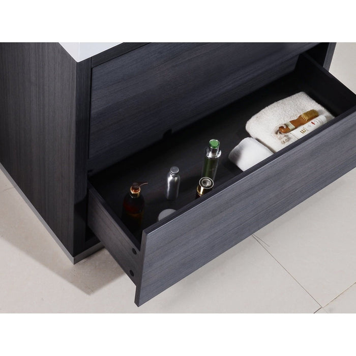 KubeBath Bliss Free Standing Modern Bathroom Vanity KubeBath