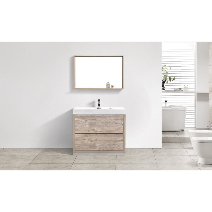KubeBath Bliss Free Standing Modern Bathroom Vanity KubeBath
