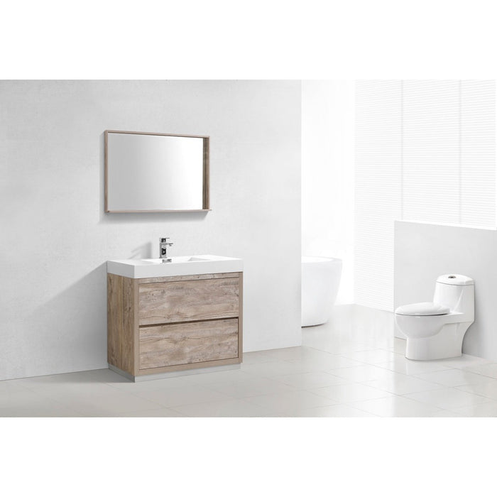 KubeBath Bliss Free Standing Modern Bathroom Vanity KubeBath