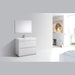 KubeBath Bliss Free Standing Modern Bathroom Vanity KubeBath