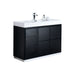 KubeBath Bliss Free Standing Modern Bathroom Vanity KubeBath