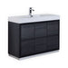 KubeBath Bliss Free Standing Modern Bathroom Vanity KubeBath