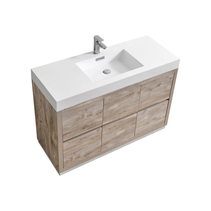 KubeBath Bliss Free Standing Modern Bathroom Vanity KubeBath