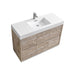 KubeBath Bliss Free Standing Modern Bathroom Vanity KubeBath