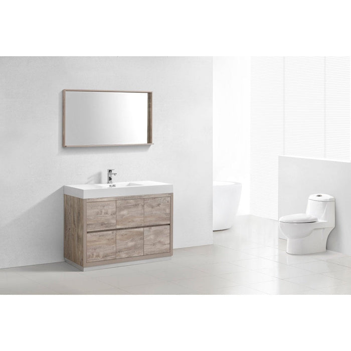 KubeBath Bliss Free Standing Modern Bathroom Vanity KubeBath