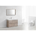 KubeBath Bliss Free Standing Modern Bathroom Vanity KubeBath