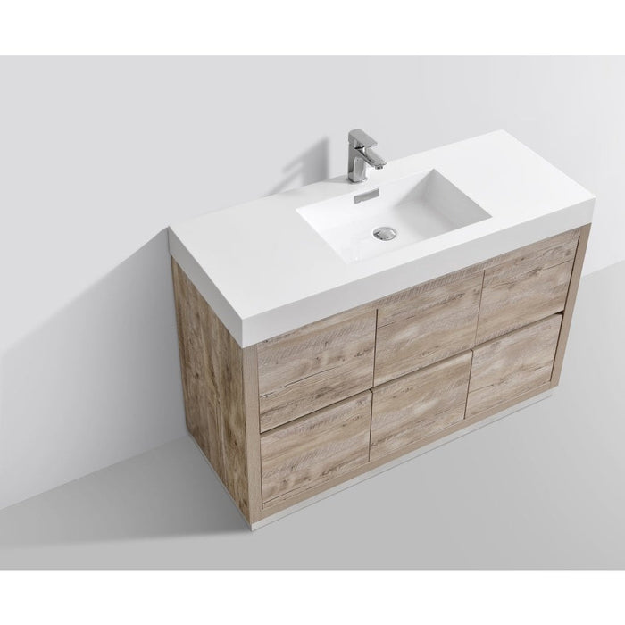KubeBath Bliss Free Standing Modern Bathroom Vanity KubeBath