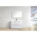 KubeBath Bliss Free Standing Modern Bathroom Vanity KubeBath