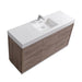 KubeBath Bliss 60" Free Standing Modern Bathroom Vanity KubeBath