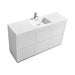 KubeBath Bliss 60" Free Standing Modern Bathroom Vanity KubeBath