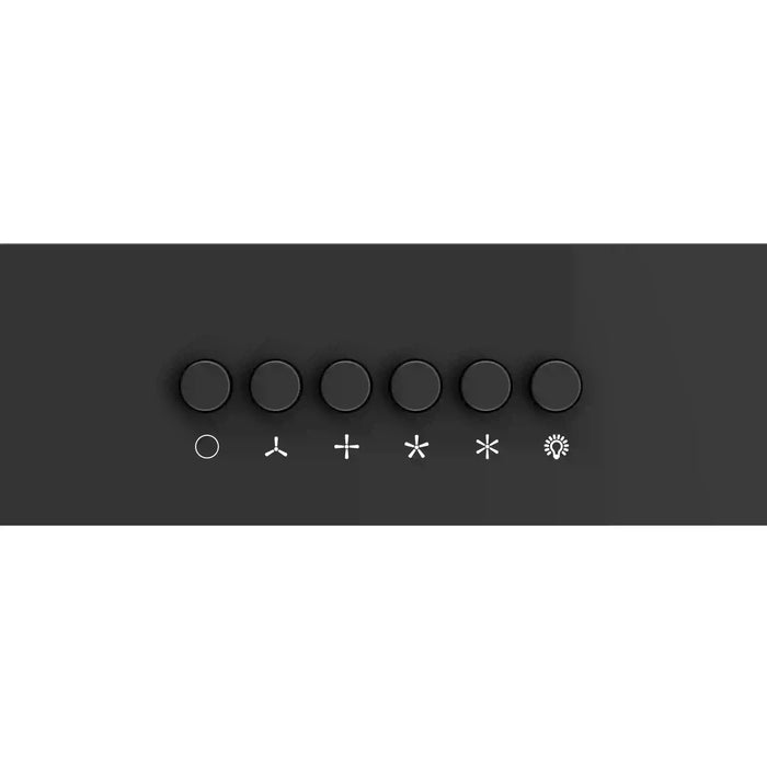 Forno Bari Espresso 30-Inch 400 CFM Under Cabinet Range Hood in Black FRHUC5255-30BLK FORNO