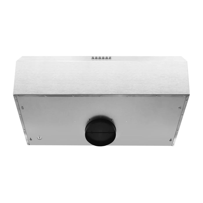 Forno Bari Espresso 30-Inch 400 CFM Under Cabinet Range Hood in Stainless Steel FRHUC5255-30S FORNO