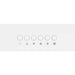 Forno Bari Espresso 30-Inch 400 CFM Under Cabinet Range Hood in White with Brass/Stainless Steel Handle FRHUC5255-30WHT FORNO