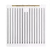 Forno Bari Espresso 30-Inch 400 CFM Under Cabinet Range Hood in White with Brass/Stainless Steel Handle FRHUC5255-30WHT FORNO