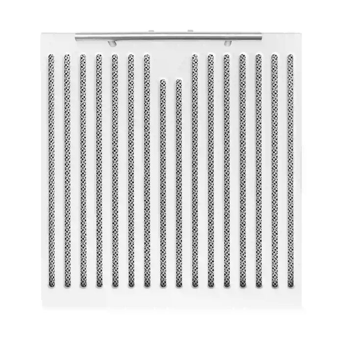 Forno Bari Espresso 30-Inch 400 CFM Under Cabinet Range Hood in White with Brass/Stainless Steel Handle FRHUC5255-30WHT FORNO