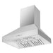 Forno 5-Piece Appliance Package - 30-Inch Electric Range, Wall Mount Range Hood, French Door Refrigerator, Dishwasher, and MicrowaveOven in Stainless Steel FORNO