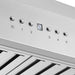 Forno 5-Piece Appliance Package - 30-Inch Electric Range, Wall Mount Range Hood, French Door Refrigerator, Dishwasher, and MicrowaveOven in Stainless Steel FORNO