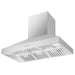Forno 4-Piece Appliance Package - 48-Inch Dual Fuel Range, 56-Inch Pro-Style Refrigerator, Wall Mount Hood, & 3-Rack Dishwasher in Stainless Steel FORNO