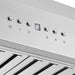 Forno 4-Piece Appliance Package - 48-Inch Dual Fuel Range, Refrigerator, Wall Mount Hood, & 3-Rack Dishwasher in Stainless Steel FORNO