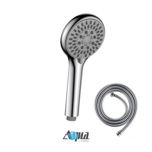KubeBath Aqua Rondo Multifunction Handheld With Flexible Hose KubeBath