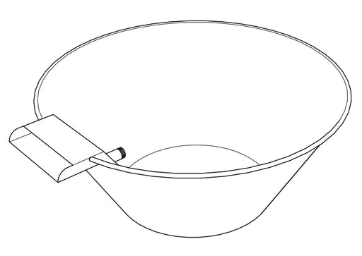 The Outdoor Plus Cazo Hammered Copper Planter & Water Bowl The Outdoor Plus