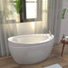 Empava 48" Freestanding Air Massage Japanese-Style Bathtub with Reversible Drain (EMPV-48JT011) Empava