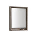 KubeBath Bosco 24" Framed Mirror With Shelve KubeBath