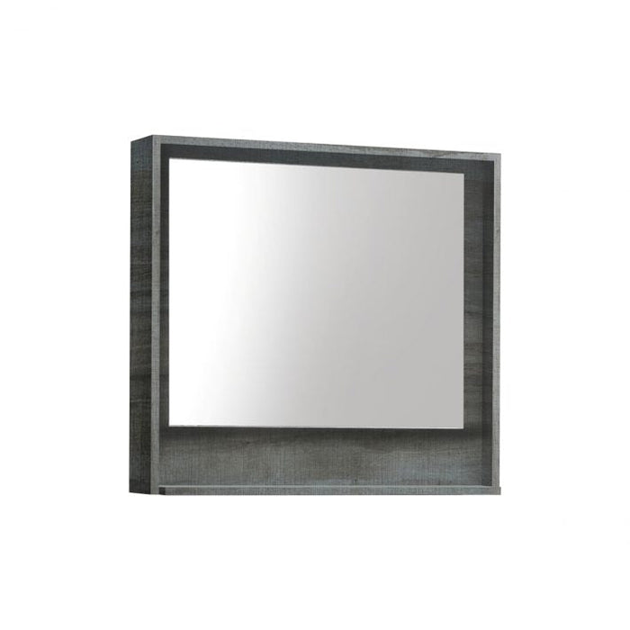 KubeBath Bosco 30" Framed Mirror With Shelve KubeBath