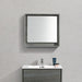 KubeBath Bosco 30" Framed Mirror With Shelve KubeBath