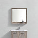 KubeBath Bosco 30" Framed Mirror With Shelve KubeBath