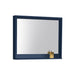 KubeBath Kube 38" Framed Mirror With Shelve KubeBath