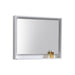KubeBath Bosco 36" Framed Mirror With Shelve KubeBath