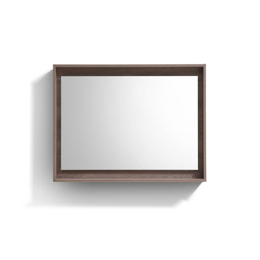KubeBath Kube 38" Framed Mirror With Shelve KubeBath