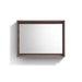 KubeBath Kube 38" Framed Mirror With Shelve KubeBath