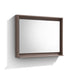 KubeBath Kube 38" Framed Mirror With Shelve KubeBath