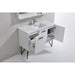 KubeBath Bosco Modern Bathroom Vanity with Quartz Countertop and Matching Mirror KubeBath