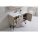 KubeBath Bosco Modern Bathroom Vanity with Quartz Countertop and Matching Mirror KubeBath