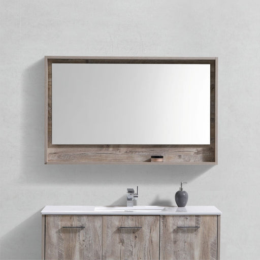 KubeBath Bosco 48" Framed Mirror With Shelve KubeBath