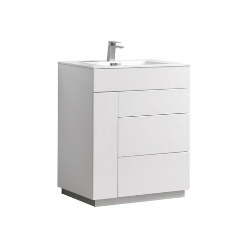 KubeBath Milano Modern Bathroom Vanity KubeBath