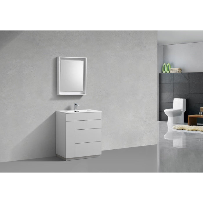 KubeBath Milano Modern Bathroom Vanity KubeBath