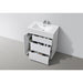 KubeBath Milano Modern Bathroom Vanity KubeBath